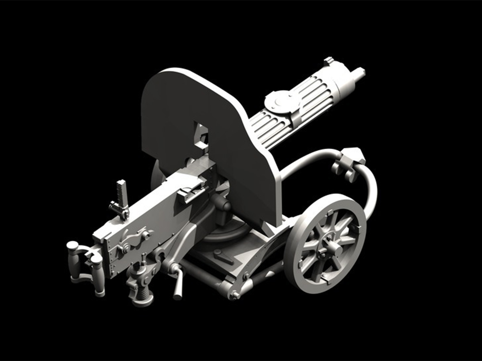 Soviet Maxim Machine Gun (1941) 1/35 - 3