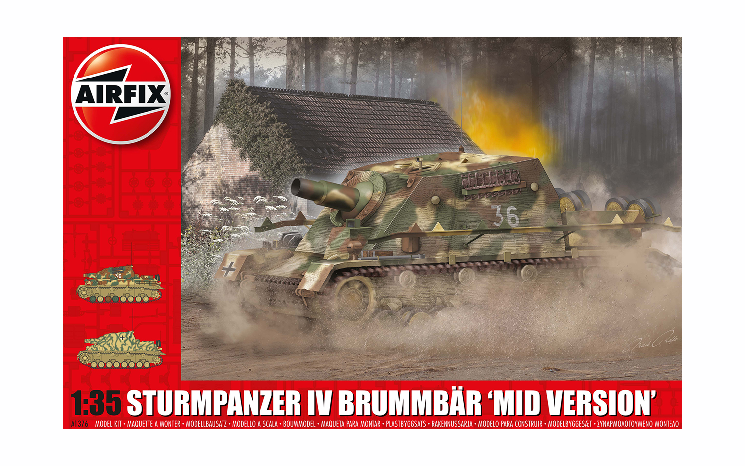 Strumpanzer IV Brummbar, mid version 1/35