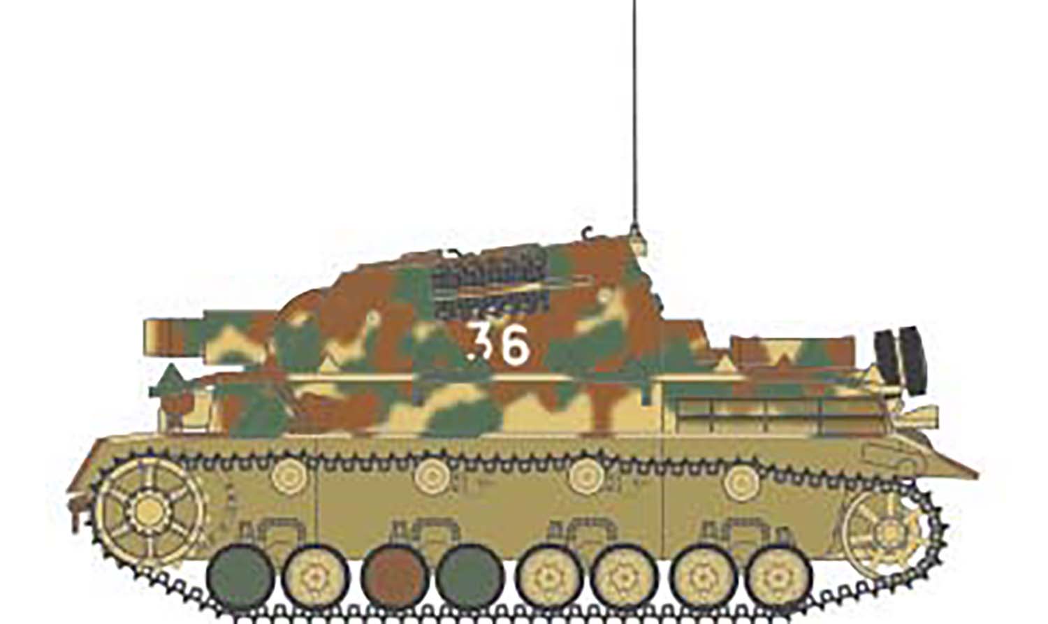 Strumpanzer IV Brummbar, mid version 1/35 - 2