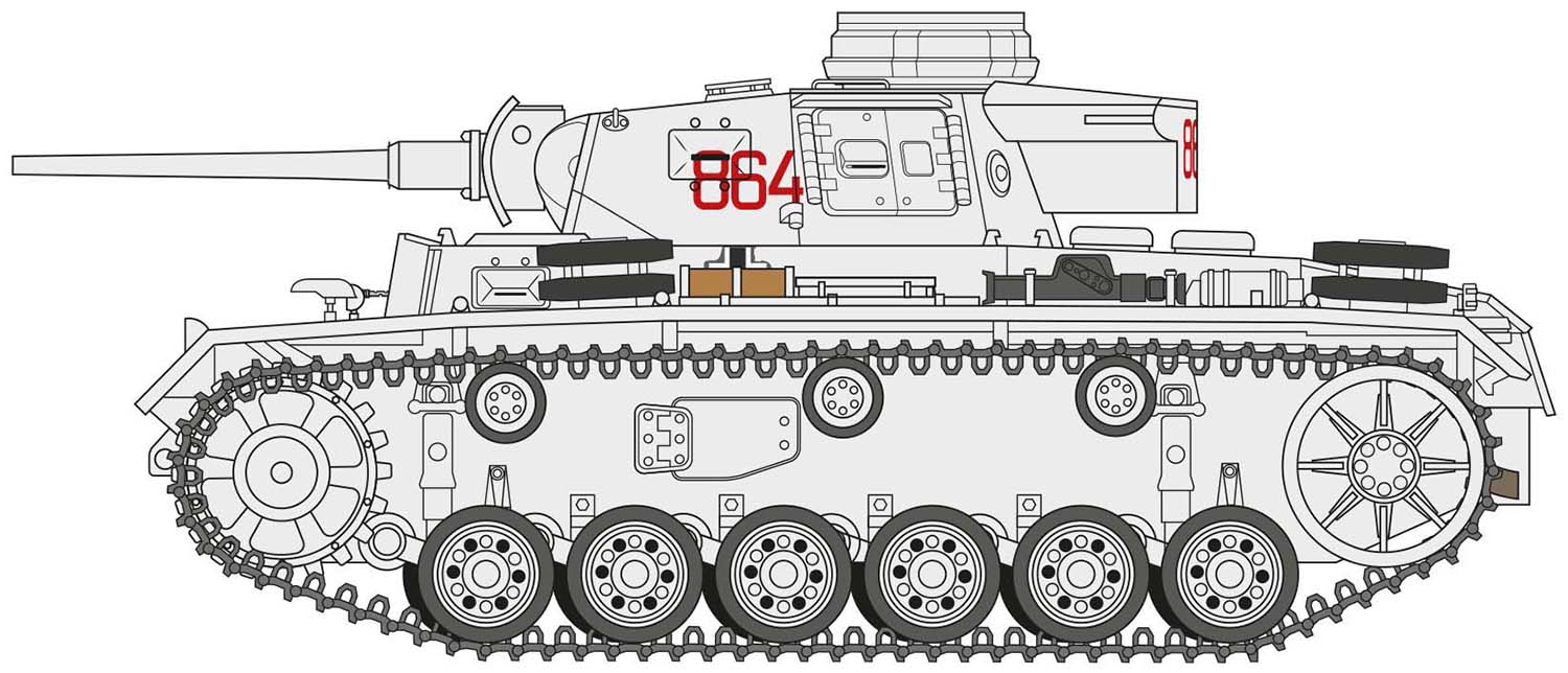 Panzer III Ausf J 1/35 - 4