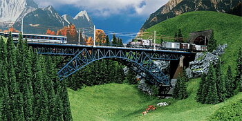 Stålbro 'Bietschtalbrücke'