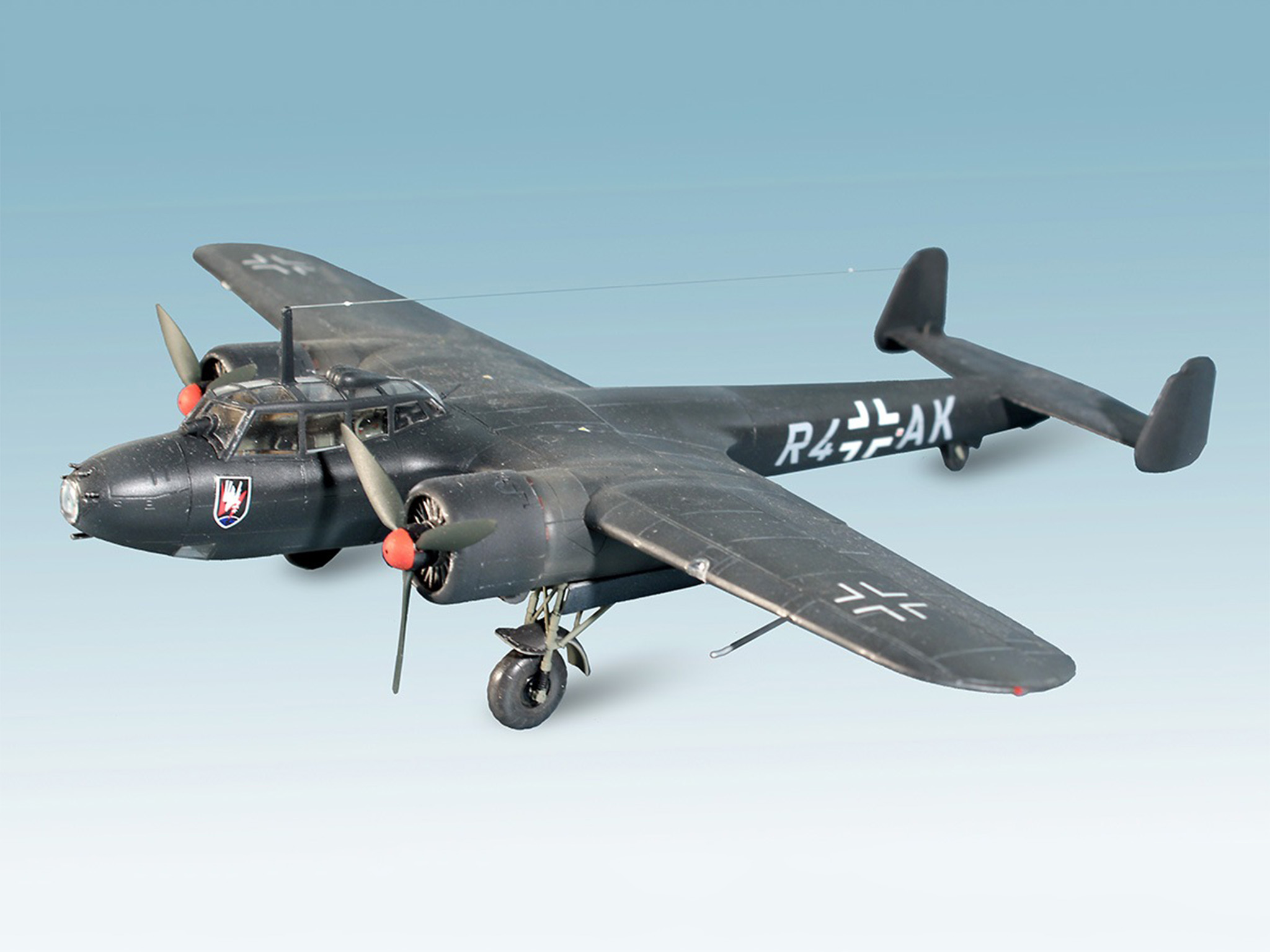 Dornier Do 17Z-10 WWII tyskt nattjaktflygplan 1/72 - 3
