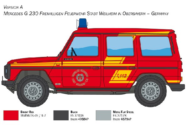 Mercedes Benz G230 1/24 - 3