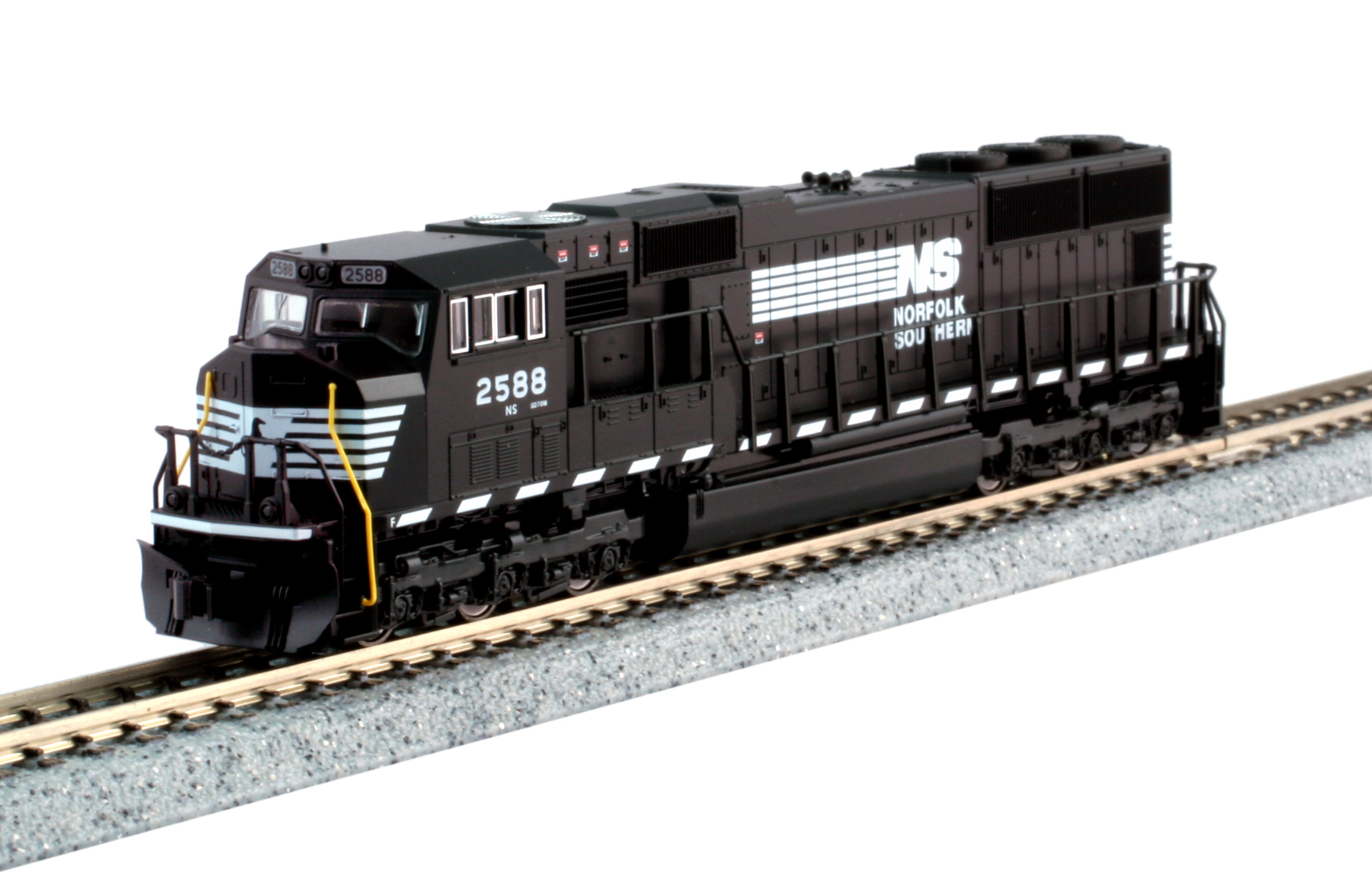 Diesellok EMD SD70M Flat Radiator NS #2586