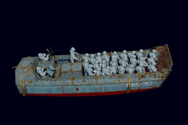 LCVP w. US Infantry 1/35 - 2