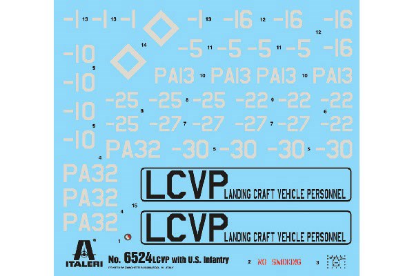 LCVP w. US Infantry 1/35 - 3