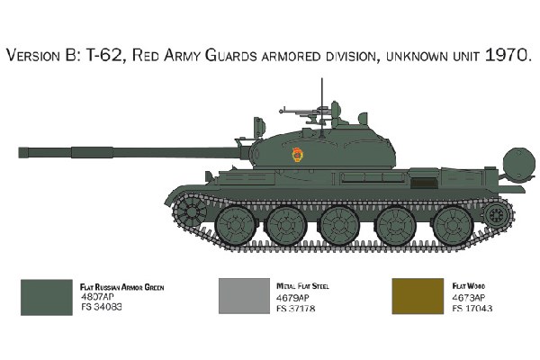 T-62 1/72 - 4