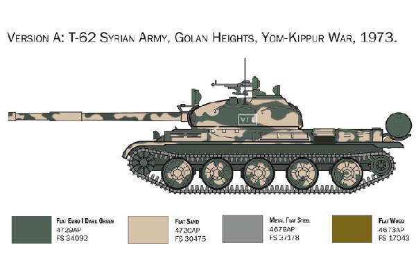 T-62 1/72 - 3