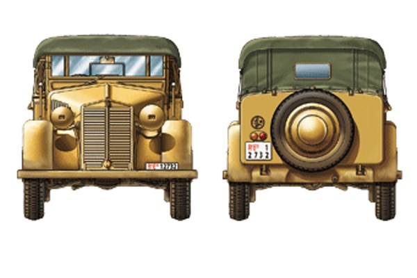 Italian/German 508cm 'Coloniale Staff car' 1/35 - 3