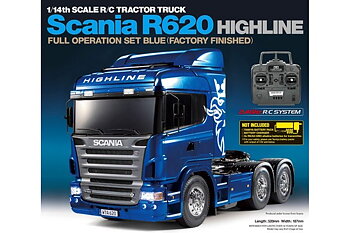 Scania R620, komplett med radio