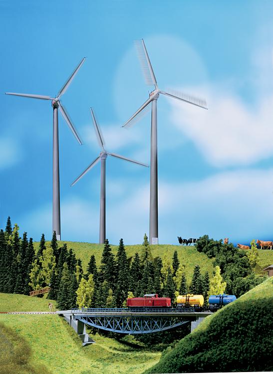 Vindkraftverk Nordex (med motor)