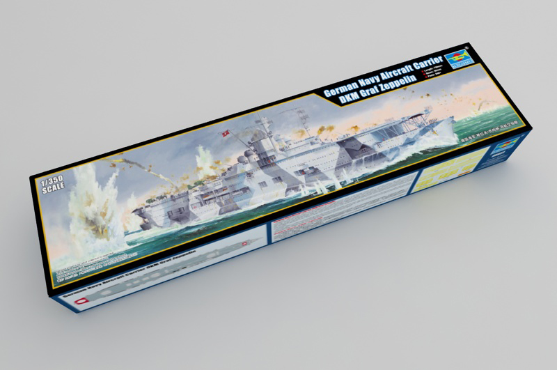 German Navy Aircraft Carrier DKM Graf Zeppelin 1/350 - 2