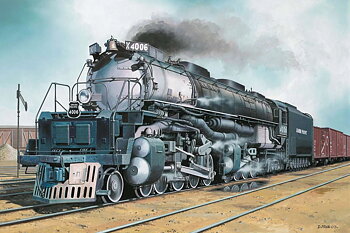 Model Set Big Boy Locomotive 1/87
