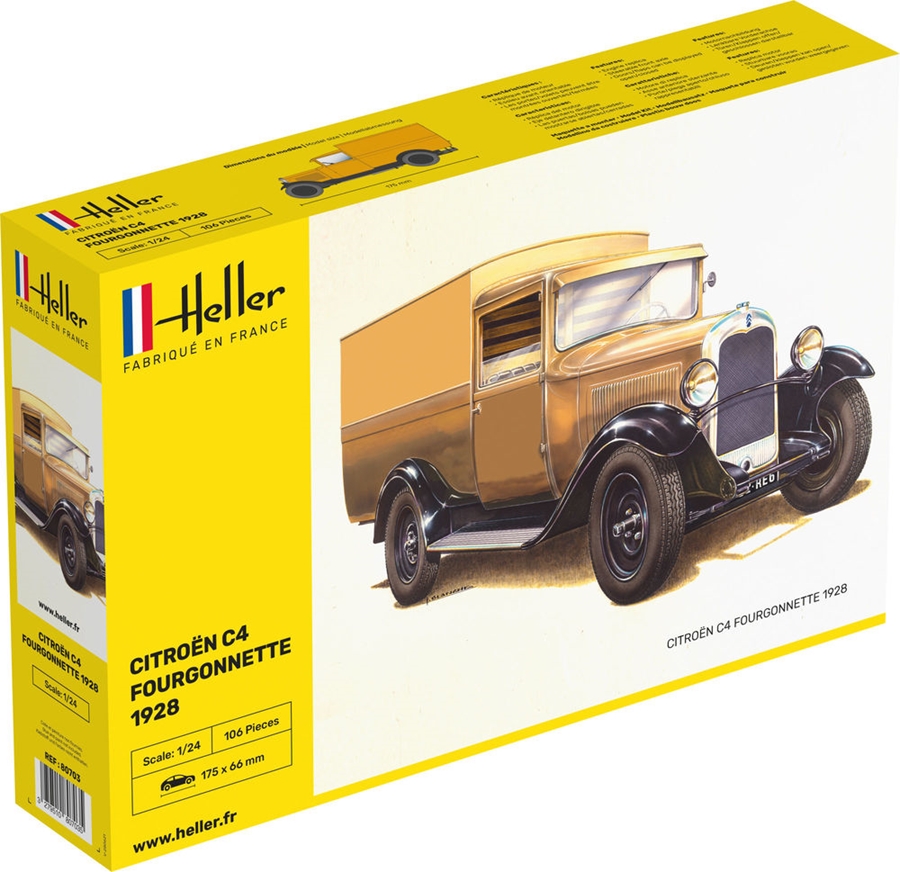 Citroen C4 Fourgonnette 1928 1/24