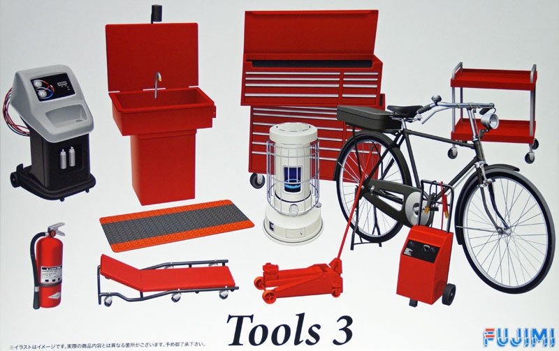 Garage Accessories 3, Fujimi 1/24