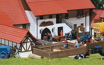 Trästaket, 437mm