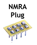 Dekoderplugg NEM652, 8-pin med lödöar
