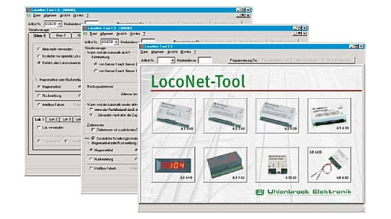 LocoNet-Tool, programvara för programmering