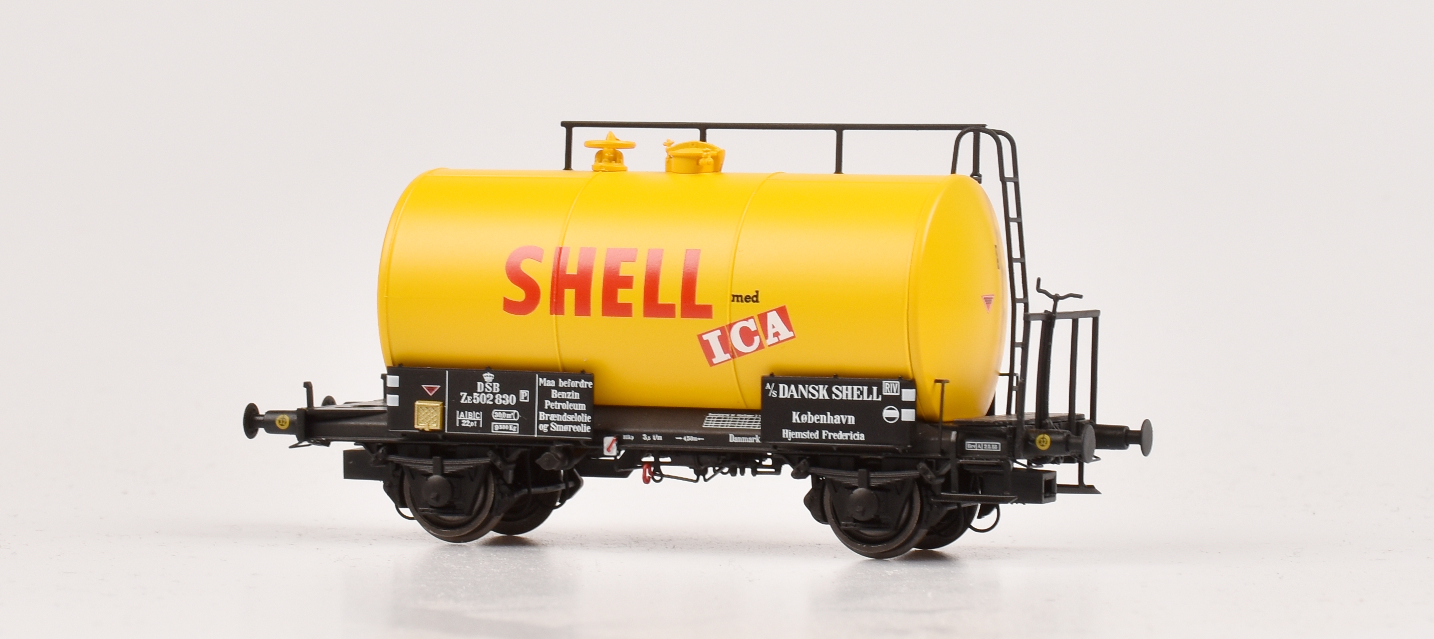 DSB tankvagn ZE 502 830 (Shell) 1952-1960