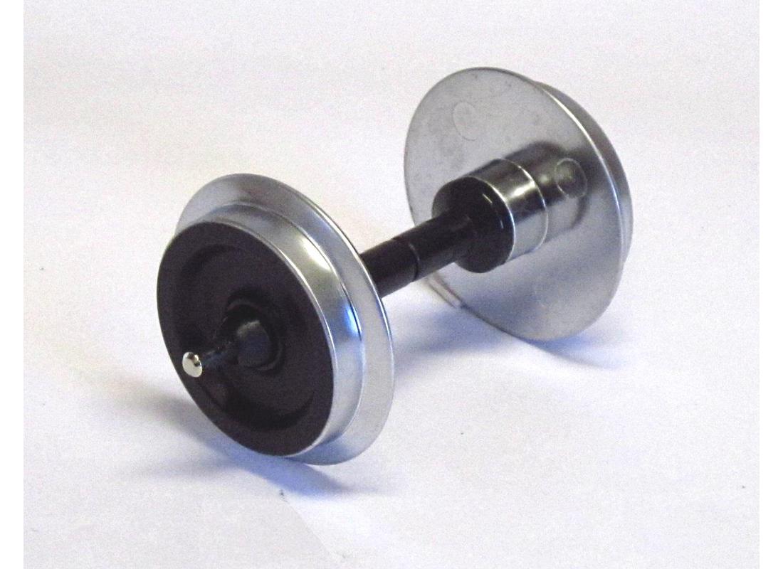 Hjulsats metall 30mm dia. 2st