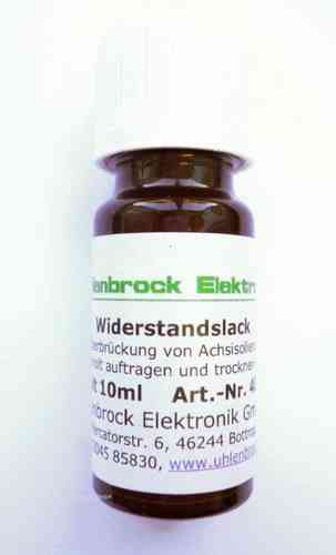 Motståndslack (elektrisk färg) 10 ml