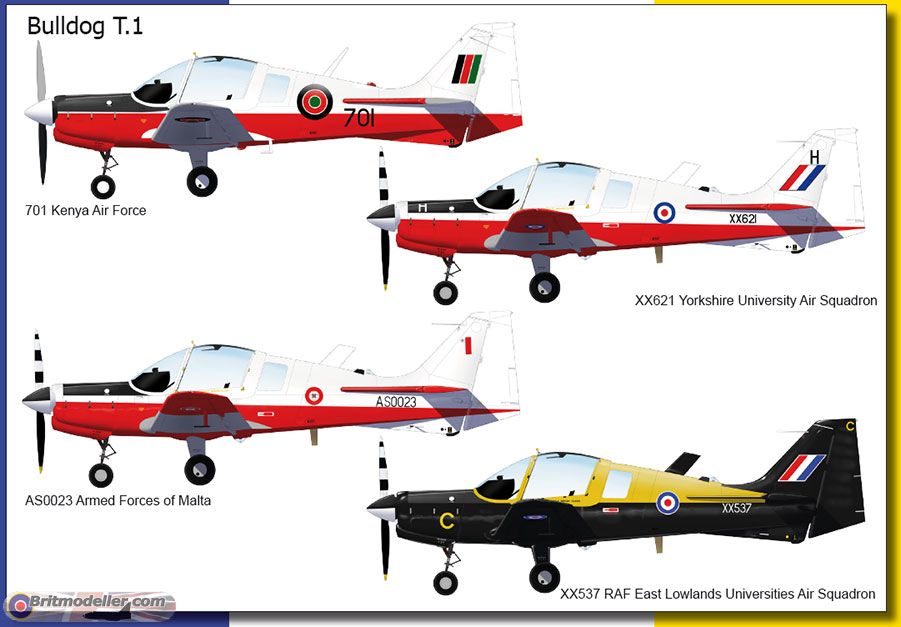 RAF Bulldog T.1 1/48 - 2