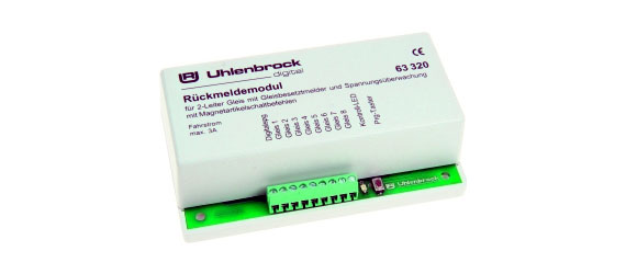 LocoNet Blockdetektor, 2-räls