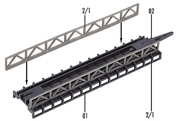 4 Auffahrten ( gerade)