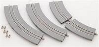 Tram track (4x), Curve r=140 mm, Tomix