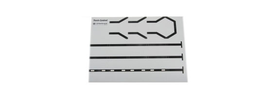 Track-Control Folie Linjesymbol