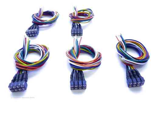 NEM 652 kontakt med 70mm kabel