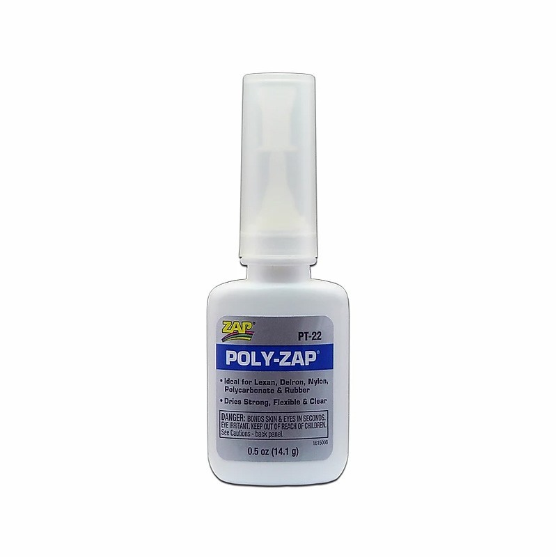 ZAP POLY Lexan & ABS etc 14gr