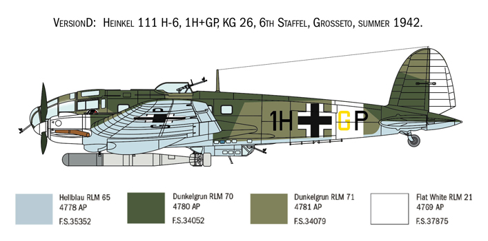 Heinkel He-111 1/72 - 6