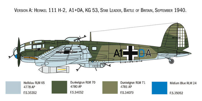 Heinkel He-111 1/72 - 3