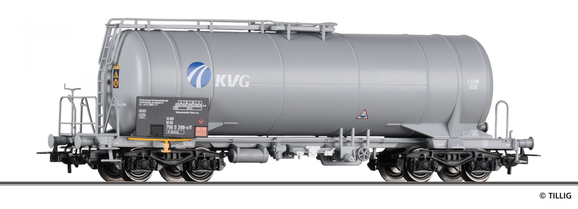 Kesselwagen „KVG“, eingestellt der DB AG, Ep. V