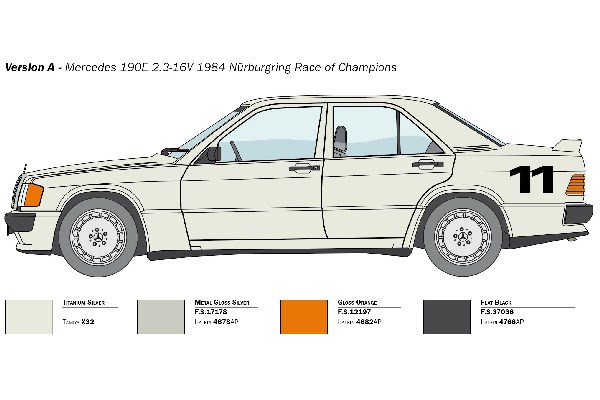 Mercedes Benz 190E 1/24 - 2