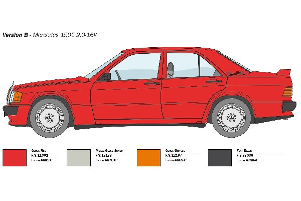 Mercedes Benz 190E 1/24 - 3