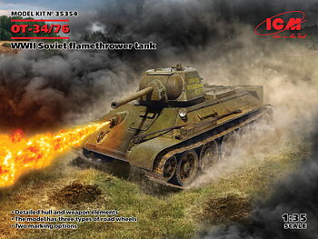 OT-34/76 – Sovjetisk eldtank WWII 1/35