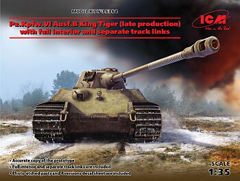 PzKpfw.VI ausf.B King Tiger w. full interior 1/35