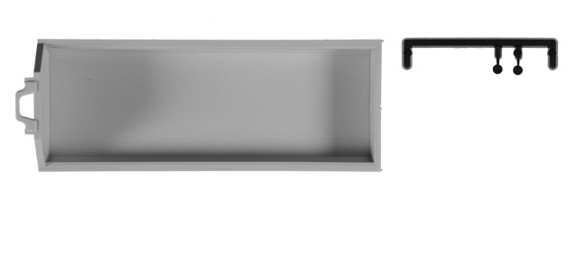 Växelflak, vitt, 2st