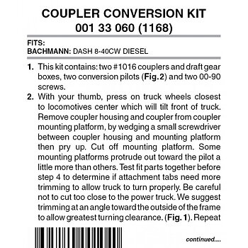Pilot Conversion Kit 1168