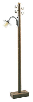 Holzmastlampe