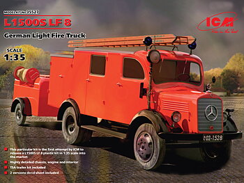 L1500S LF 8 – Tysk Lätt Brandbil 1/35