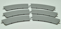 Bus track Curve R214-30° (6x), Tomytec