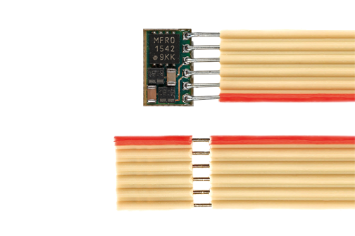 Lokdekoder PD05A m bandkabel NEM651