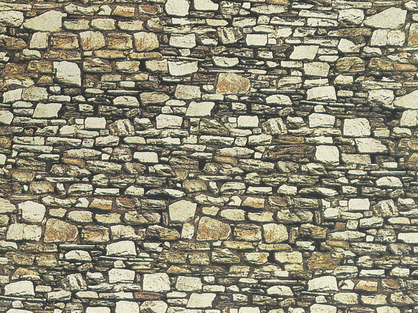 Murpapp 'Dolomit', 32x15cm, H0