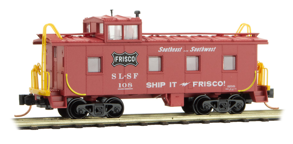 Caboose 36' with Offset Cupola SLSF 108