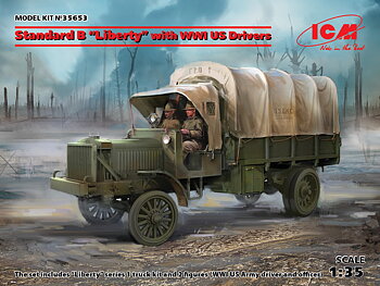 Standard B 'Liberty' – WWI Amerikansk Lastbil m. Förare 1/35