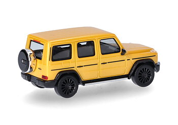 MB G-Klass w. AMG rims, solar beam metallic