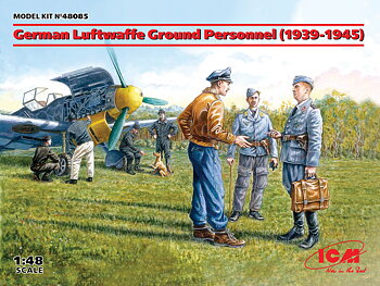 Luftwaffe ground crew (1939-45) 7 figures 1/48